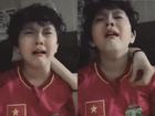 Con trai Tim - Trương Quỳnh Anh khóc như mưa khi tuyển Việt Nam hụt ngôi vô địch King's Cup 2019