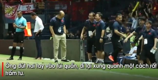 Chỉ với một biểu hiện nhỏ cho thấy thầy Park đã biết trước đội tuyển Việt Nam sẽ bại trận trong tay Curacao-1