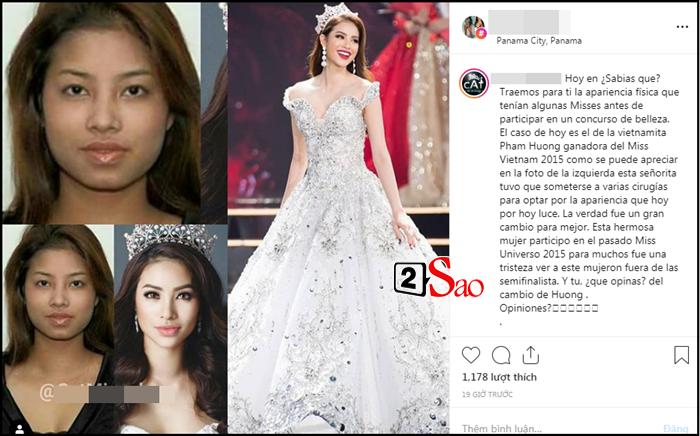 Diễn đàn hoa hậu quốc tế khẳng định gây shock: Phạm Hương đã trải qua nhiều cuộc phẫu thuật thẩm mỹ-2