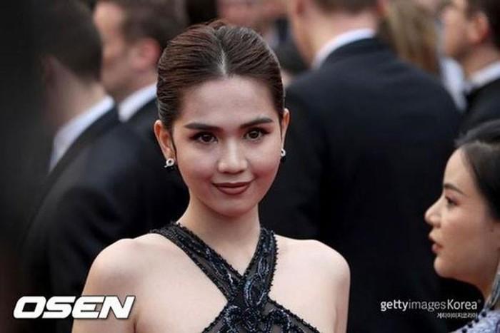 Người Hàn mắng, đề nghị xử phạt Ngọc Trinh mặc thô tục tại Cannes-1