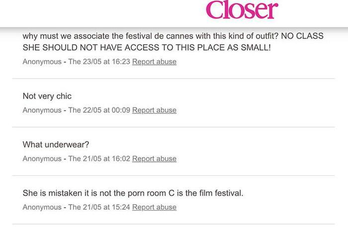 Người Hàn mắng, đề nghị xử phạt Ngọc Trinh mặc thô tục tại Cannes-9