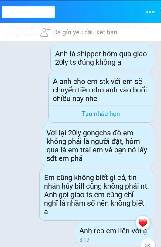 Dân mạng không tin lời giải thích của cô gái bùng 20 ly trà sữa-4