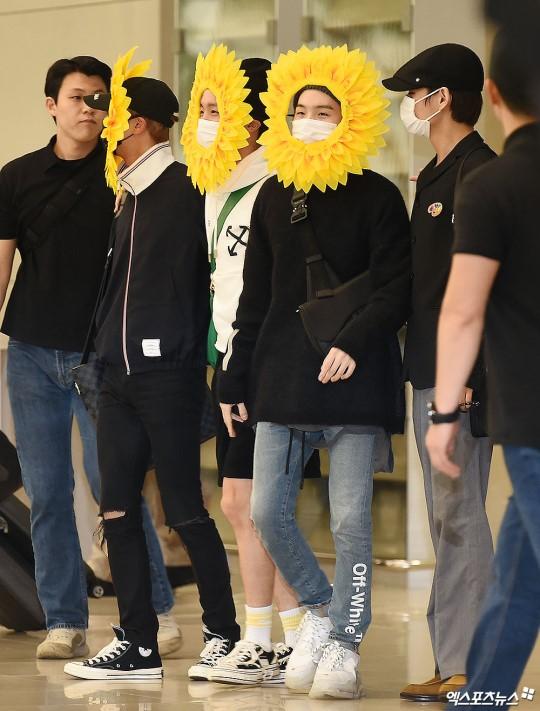 Fan cười bò vì Suga, Jin, J-Hope (BTS) tự tin khoe cá tính ở sân bay với gương mặt nở hoa toàn tập-2