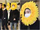 Fan 'cười bò' vì Suga, Jin, J-Hope (BTS) tự tin khoe cá tính ở sân bay với gương mặt 'nở hoa' toàn tập