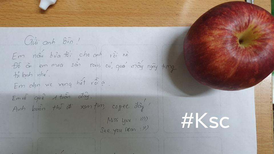 Vợ về quê 1 tuần để lại lời nhắn đã chuẩn bị tươm tất, chồng chỉ việc đi cà phê nhưng đọc đến dòng cuối thì... lặng người-1