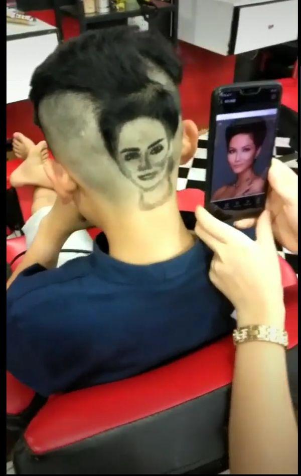 Fan cuồng đến độ khắc hình H’Hen Niê lên đầu, anh chàng này gây bão cộng đồng yêu sắc đẹp-1