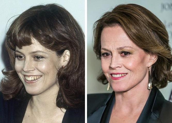 7. Sigourney Weaver, 69 tuổi, là một diễn viên và nhà sản xuất phim người Mỹ.