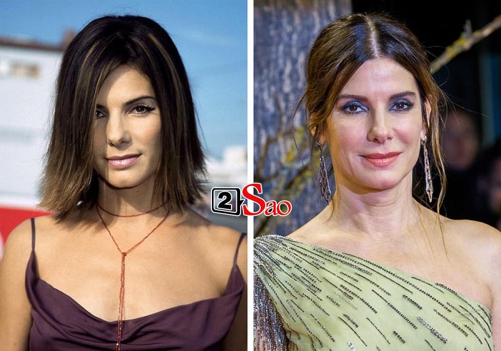 Có thêm vài nếp nhăn cũng không làm cho Sandra Bullock kém sắc hơn.