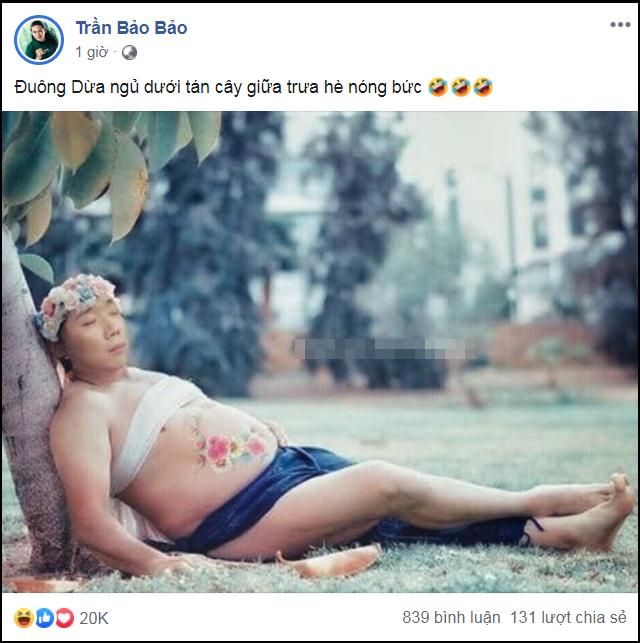 Tuyên bố đuông dừa đã ốm, Trấn Thành không ngờ bị tạt nước lạnh: Chỉnh app nào thon gọn vậy anh?-2