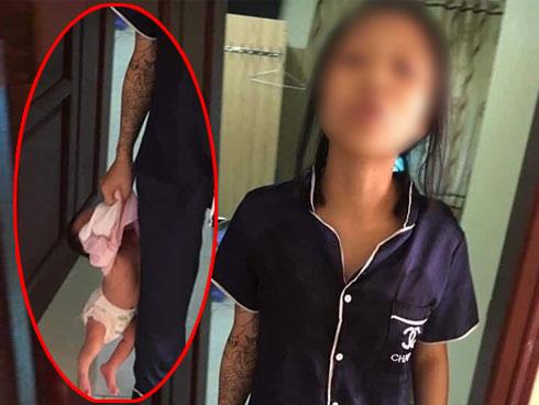 Thì ra đây là lý do bà mẹ xăm trổ ở Bắc Ninh túm cổ áo, xách ngược con lủng lẳng trên tay, biết số ngày tuổi của đứa trẻ mới sốc-5