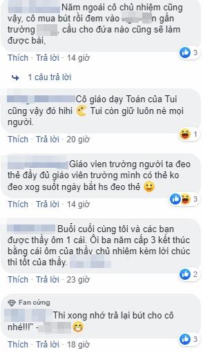 CHUẨN CÔ GIÁO TRƯỜNG NGƯỜI TA: Đầu tư cả bút chì lẫn cục tẩy để động viên các trò đi thi khoanh đâu trúng đó-2