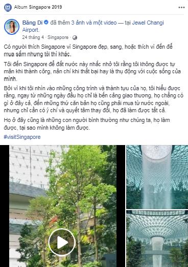 Quá đẹp và hoành tráng, sân bay Singapore khiến Hoàng tử sơn ca Quang Vinh phải thốt lên kinh ngạc-3