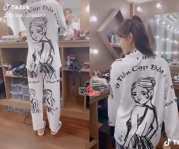 KHIÊU CHIẾN kiểu Ngọc Trinh: Gây shock bằng trang phục vừa mô tả scandal tại Cannes, vừa quảng bá phát ngôn cạp đất-1