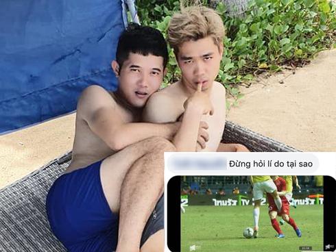 Vừa trở về Việt Nam, Công Phượng lộ ảnh e thẹn ôm ấp trai lạ khiến người xem giật mình nghi vấn giới tính?