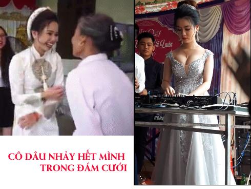 Những cô dâu làm 'náo loạn' tiệc cưới vì những điệu nhảy tưng bừng