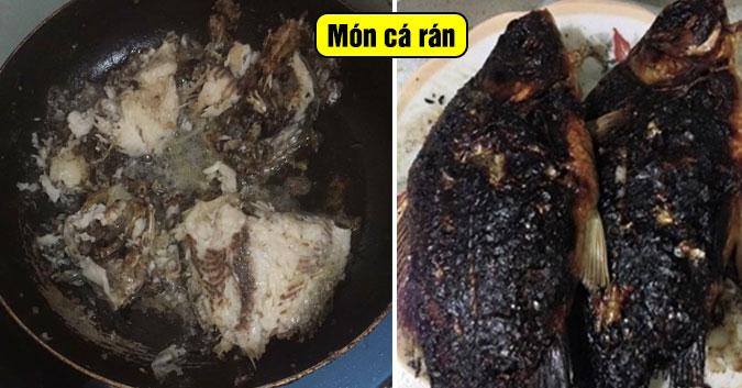 Cháo gà cả lông, cá rán cả con chưa mổ, nhìn thôi đã khóc thét nói gì đến ăn...-7