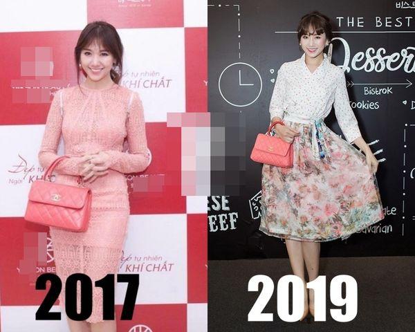 Giàu nứt đố đổ vách nhưng Hari Won, Đặng Thu Thảo, Đỗ Mỹ Linh vẫn quyết trung thành với một chiếc túi hiệu-4