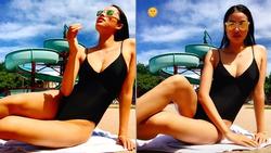Phạm Hương phô diễn vòng 1 sexy nghẹt thở 'hot' ngang ngửa cái nắng mùa hè