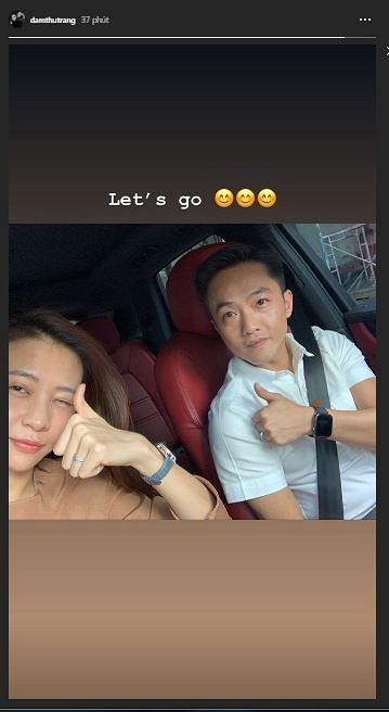 Hôn phu Cường Đô La - người mẫu Đàm Thu Trang để lộ bằng chứng mang thai khó chối cãi-3