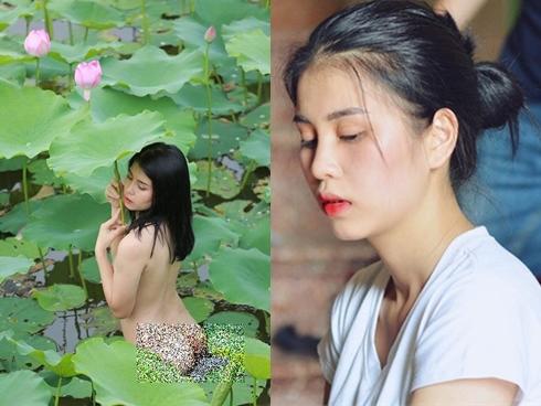 Nữ diễn viên khiến dân tình sôi sục với concept trần truồng bên hồ sen tiết lộ sốc: 'Đó chỉ là ảnh hậu trường'