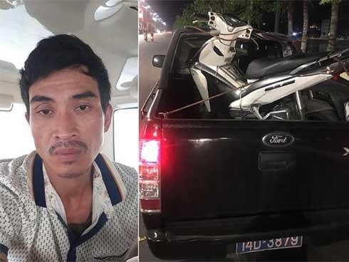 Tên cướp cố thủ trong nhà, dùng dao, súng chống trả công an-1