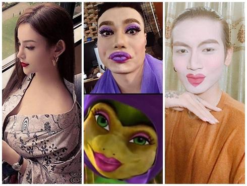 SAO MAKE OVER: Lâm Khánh Chi mặt lỗ chỗ như tổ ong - Lý Nhược Đồng lộ da nhăn nheo, lão hóa-13