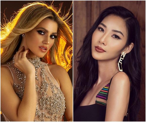 Bản tin Hoa hậu Hoàn vũ 14/6: Cơ hội intop của Hoàng Thùy bị đe dọa bởi công chúa tóc vàng đẹp như tranh-2