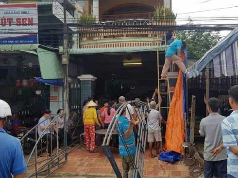 Đại tang trong căn nhà 4 người chết do tai nạn giao thông ở Tây Ninh