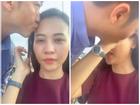 Cường Đô La 'cưỡng hôn' Đàm Thu Trang ngay trên sóng livestream khiến ai xem cũng thích