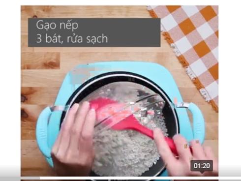 Biến tấu xôi xoài rưới nước cốt dừa thơm ngậy