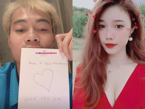 Bức ảnh hiếm hoi Văn Toàn và bạn gái xinh đẹp xuất hiện cùng một khung hình-5