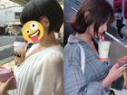 Trào lưu mới ở Nhật khiến các cô gái 'ùn ùn' tham gia: Uống trà sữa không cần dùng tay!