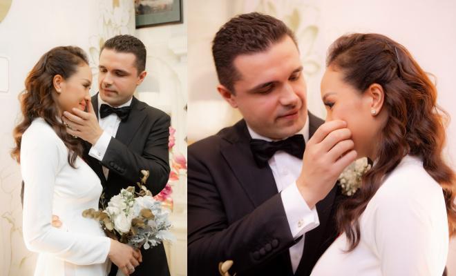 Siêu mẫu Phương Mai bất ngờ lộ vòng 2 lùm lùm như có bầu 4, 5 tháng trong đám cưới-7