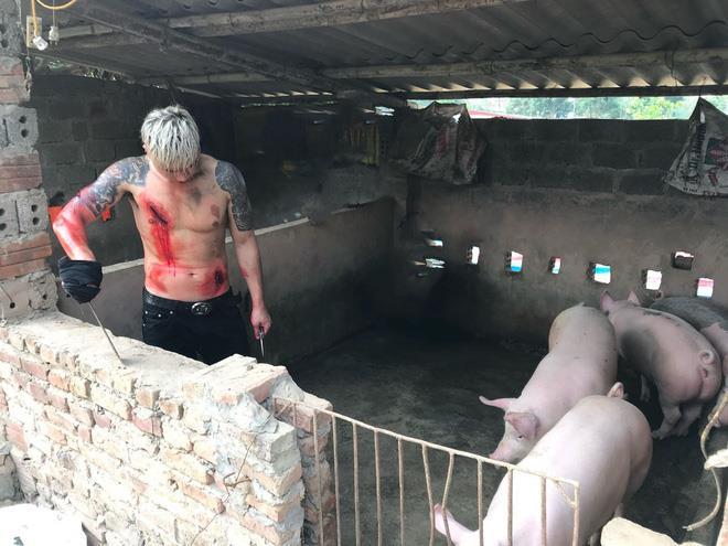 Việt Sói kể hậu trường 16 giờ đồng hồ quay ở bãi rác, chuồng lợn-2