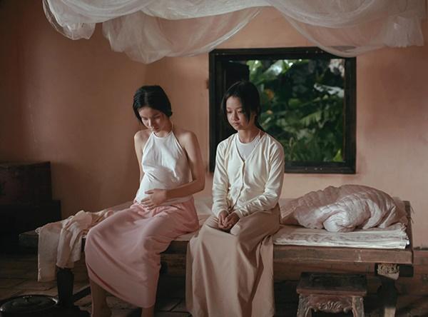Bí mật sau bụng bầu trên phim của các người đẹp Việt-6