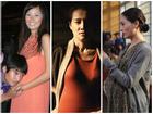 Bí mật sau bụng bầu trên phim của các người đẹp Việt