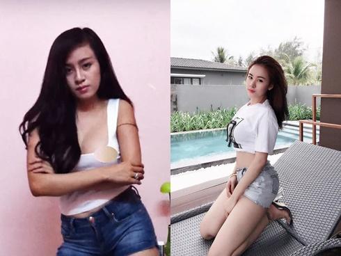 Bà Tưng nóng rẫy khoe vòng 1 đẫy đà như muốn bung khỏi chiếc váy xẻ ngực sâu hun hút-6