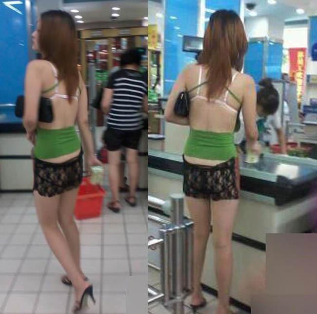 Những bộ cánh hở toang hoác, kém duyên vô phương cứu chữa của các chị em dịp nắng nóng-2