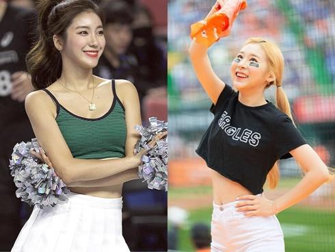 Dàn hoạt náo viên xinh đẹp không kém Idol của CLB bóng chày Hàn Quốc