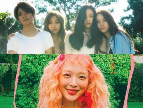 Sulli được khen xinh đẹp dù trang điểm nhợt nhạt và đeo sừng yêu tinh-9