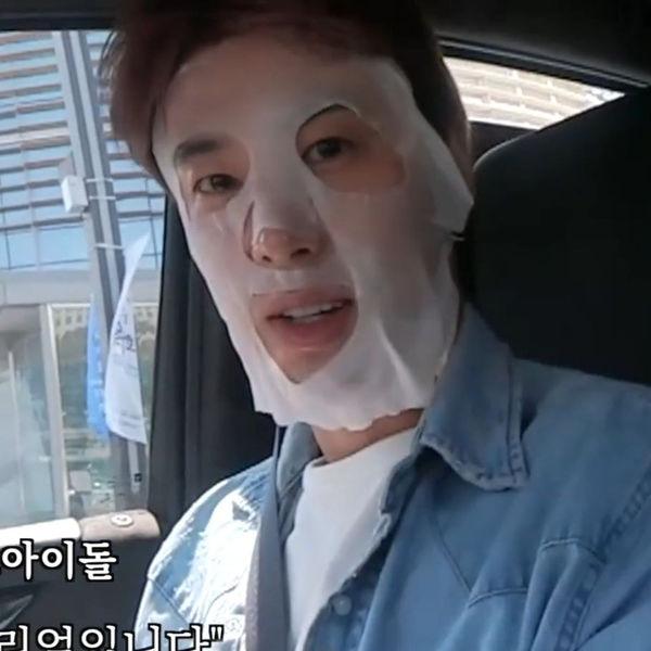 Yunho (TVXQ) gây lú với kích cỡ khuôn mặt chỉ bằng nửa chiếc mặt nạ giấy-2