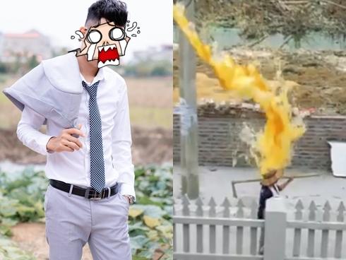 Đổ cả thau nước mắm vào mẹ chỉ để ăn mừng kênh đạt 1K sub, thanh niên bị ném đá sấp mặt vì hành động bất hiếu-5