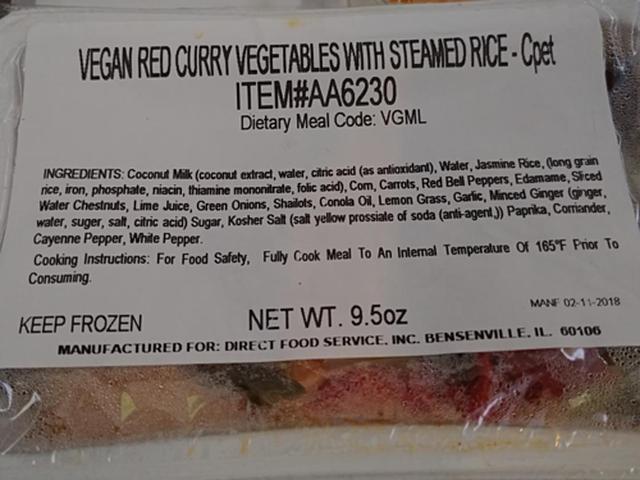 Hành khách tá hỏa nhận được suất ăn được làm từ... hơn 1 năm trước-1