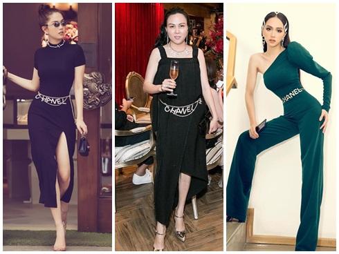 Mua phụ kiện hàng hiệu cứ phải hàng lố mới chịu, nhưng cách Phượng Chanel phối chúng với nhau thì vô phương cứu chữa-11