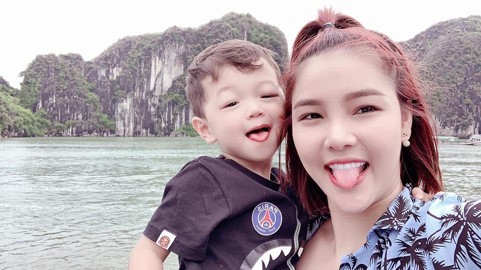 Mặc scandal sao chép kiểu tóc tình cũ của chồng, Kỳ Hân chưng diện sexy đi nghỉ dưỡng cùng ông xã Mạc Hồng Quân-2