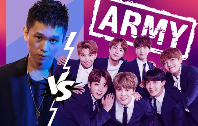 Mở lại Facebook kèm thông báo ra MV mới, nam rapper chửi BTS bê đê bị dân mạng xỉa xói câu fame bẩn-1