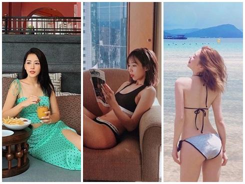 'Người tình tin đồn' của Trịnh Thăng Bình khoe dáng bằng bikini còn Min lại khiến fan 'xịt máu mũi' khi hở bạo với đồ lót