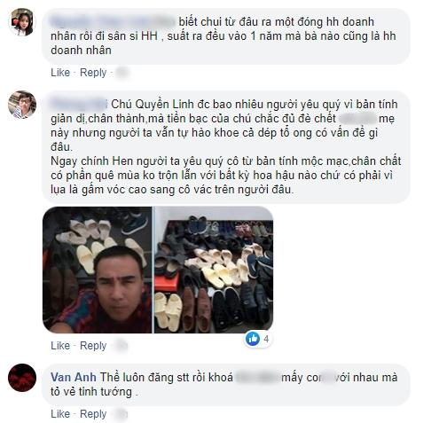 Sau khi mắng HHen Niê quê mùa lôm côm, vợ cũ Huy Khánh tiếp tục yêu cầu Hoa hậu phải tự trọng hơn và chấm dứt đi dép tổ ong-4