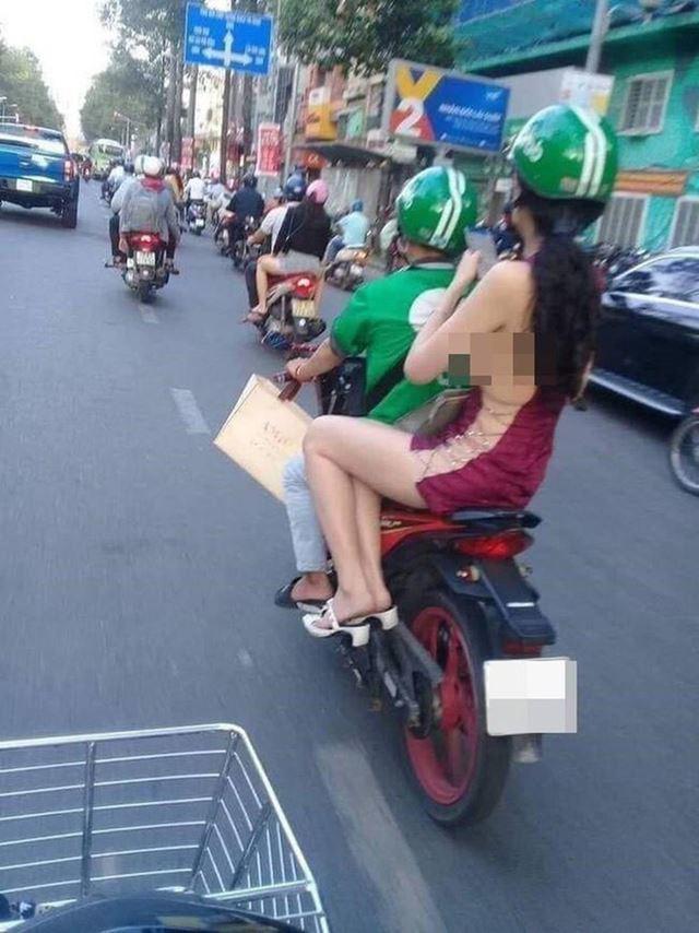 Diện trang phục đỏ nổi bật nhưng lại diêm dúa đến hở nội y, cô gái khiến người xem hốt hoảng với kiểu thời trang kinh hãi-4