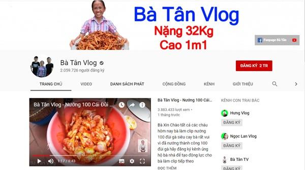 Youtube vừa bật chức năng kiếm tiền, bà Tân Vlog hé lộ số thu nhập khiến ai nghe xong cũng giật mình-1